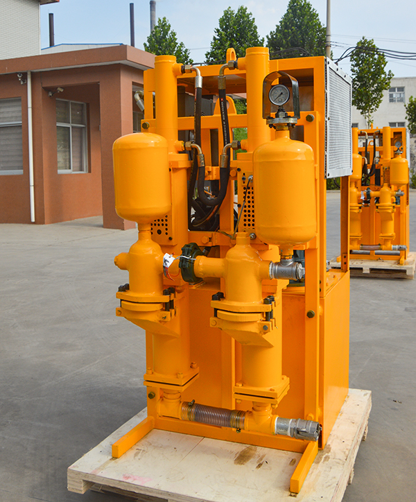 Grout pump for building construction