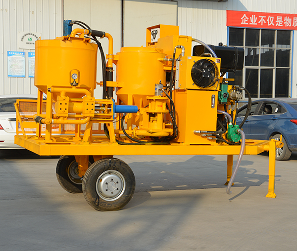 High pressure grouting machine for subway station