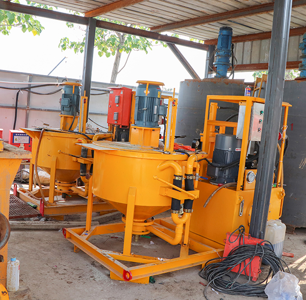 Colloidal mixer with agitator for sale