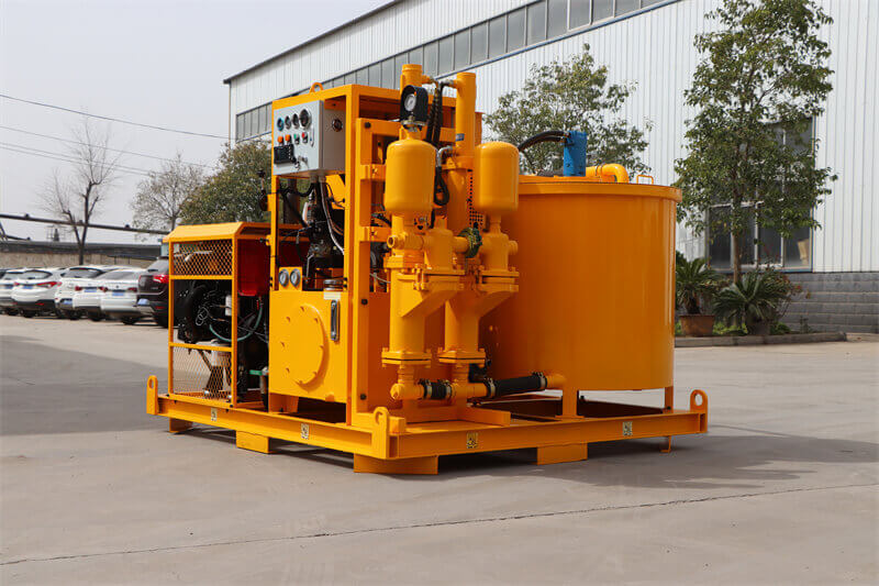 GGP250/350/100PI-D single cylinder piston type diesel engine drive grout plant